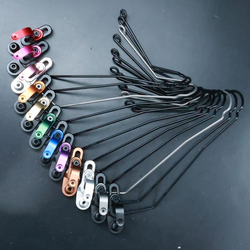 MiniMODs Adjustable Front Axle Hook (L/R Types, mudguard/ mudguard + rack)