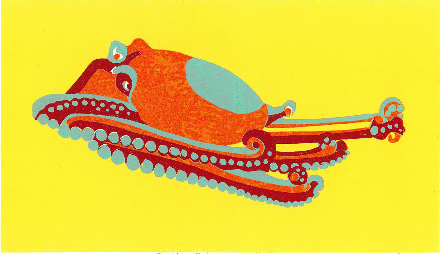 Frank's Octopus Print