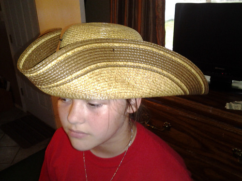 Straw tricorn Clearance