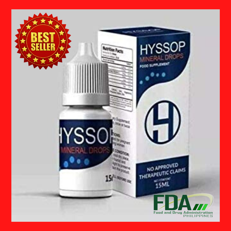 HYSSOP MINERAL DROP