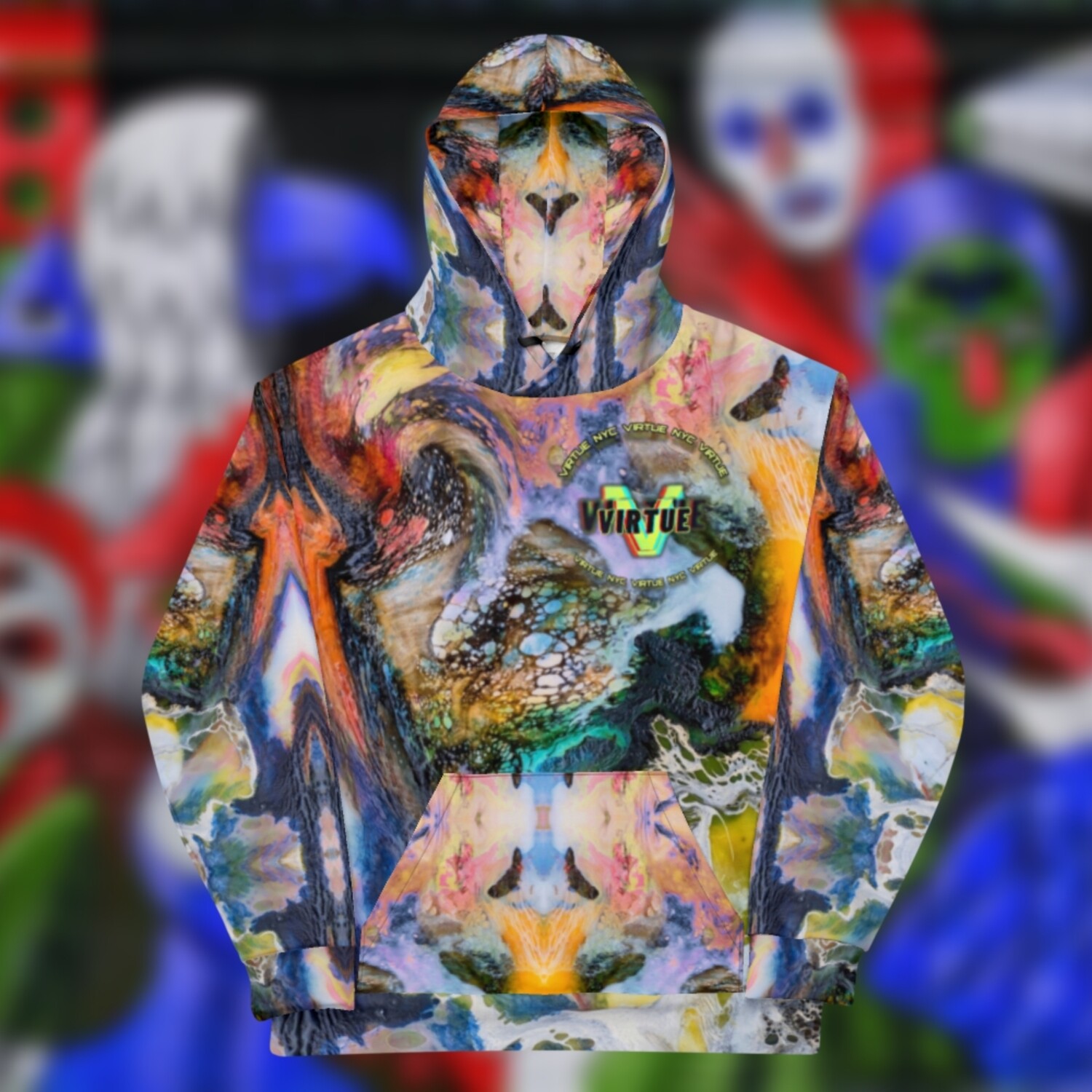 Virtue Clothing NYC  &quot;Retrograde&quot; Cut &amp; Sow Pullover