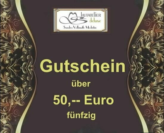 Gutschein über 50,00 Euro