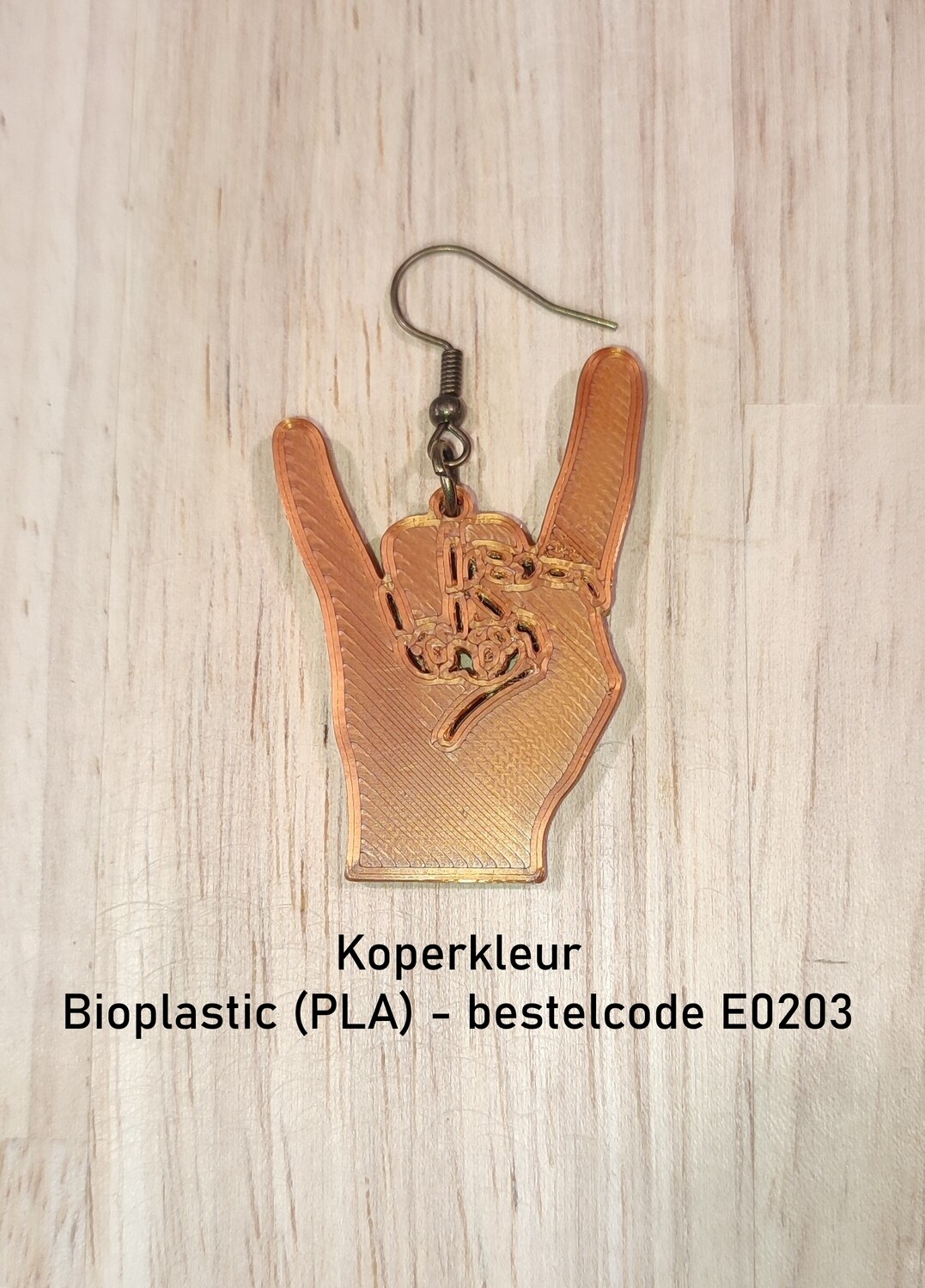 Fun Juwels - 3 stuks vrij te kiezen - Hout of bio-plastic (PLA)