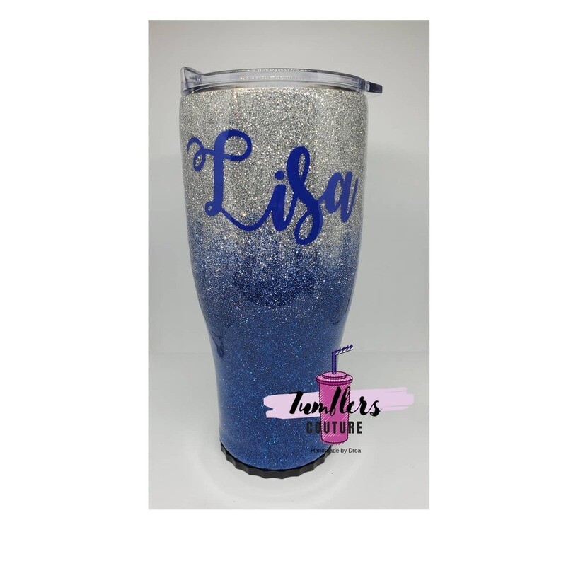 Personalized Ombre Strawbler