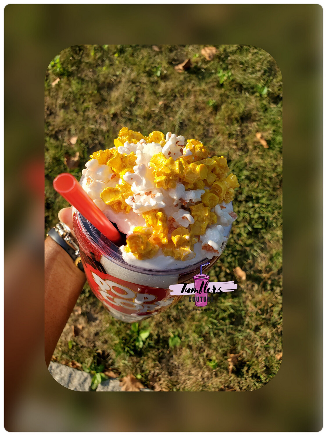 Movie Theater Popcorn 3D Tumbler