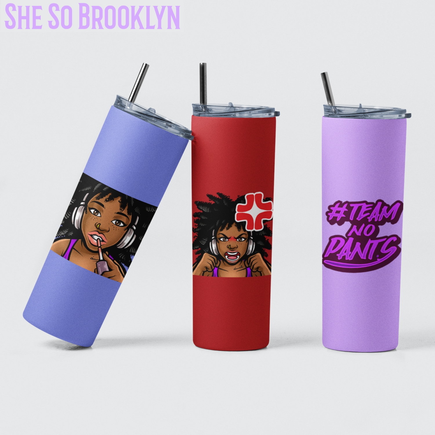 She So Brooklyn Tumbler 20 oz