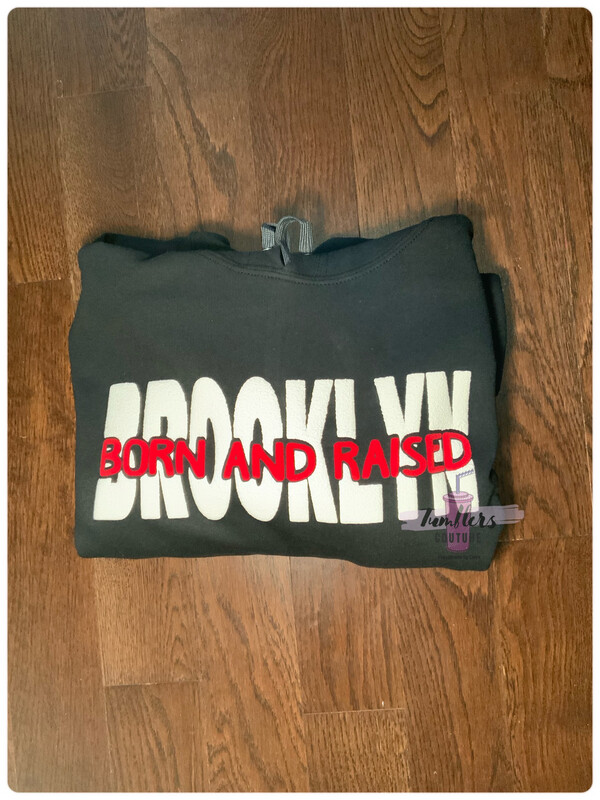 Represent Your Town Hoodie - 3D