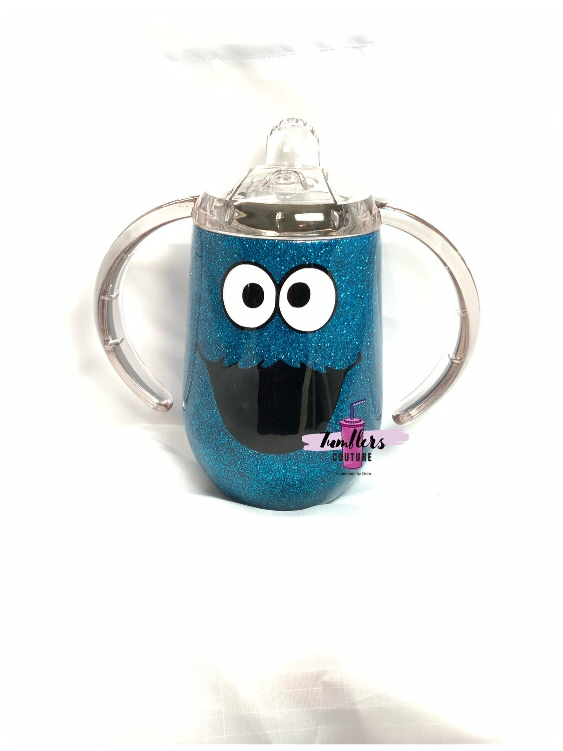 Cookie Monster Tumbler and Patch