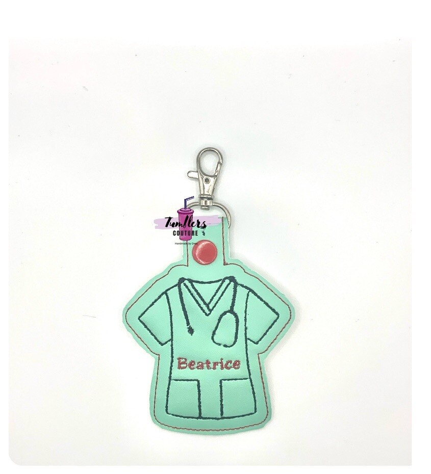 Scrub Key Fob