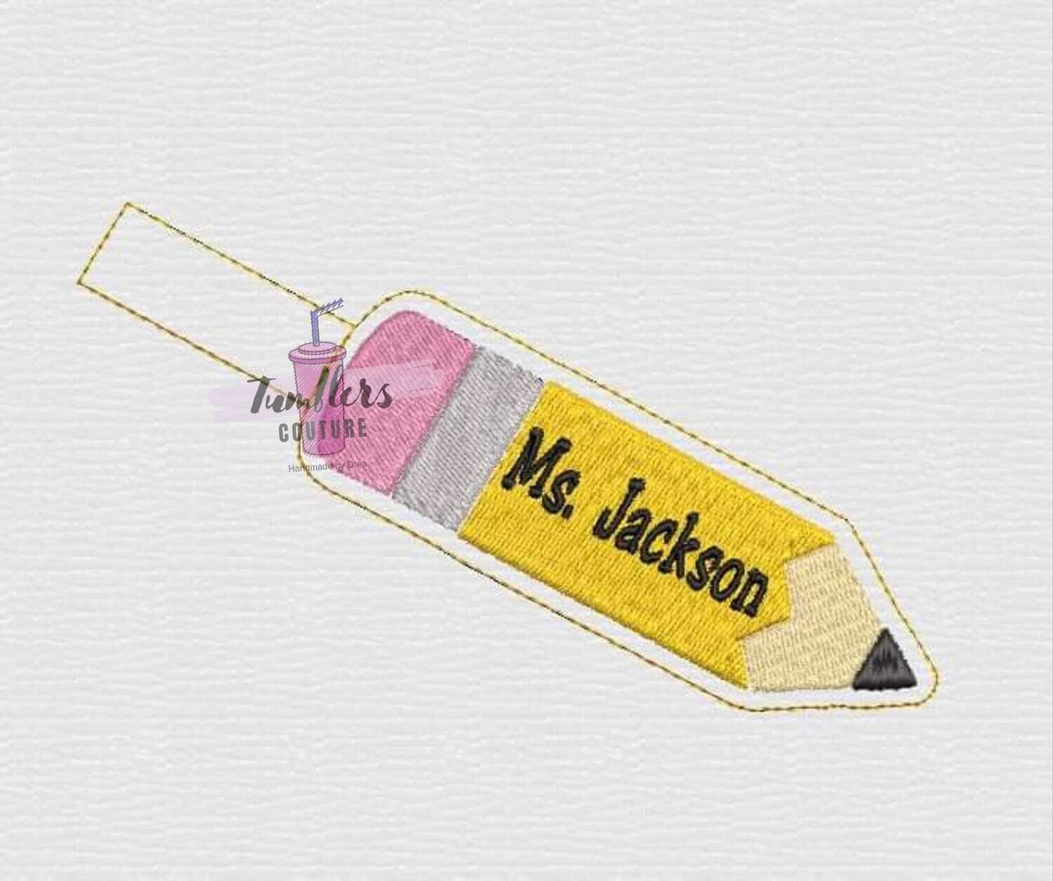 Pencil Key Fob