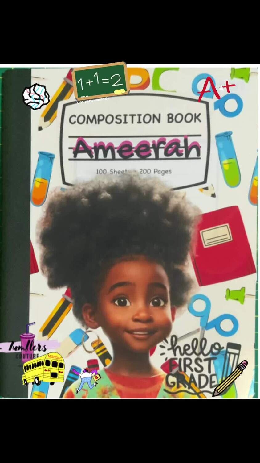 Composition Notebook - Personalized