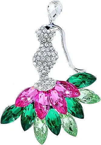 Embroidered Ruffle Tie with Pearls