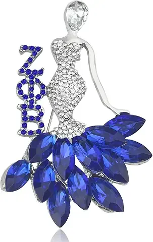 Embroidered Ruffle Tie with Pearls