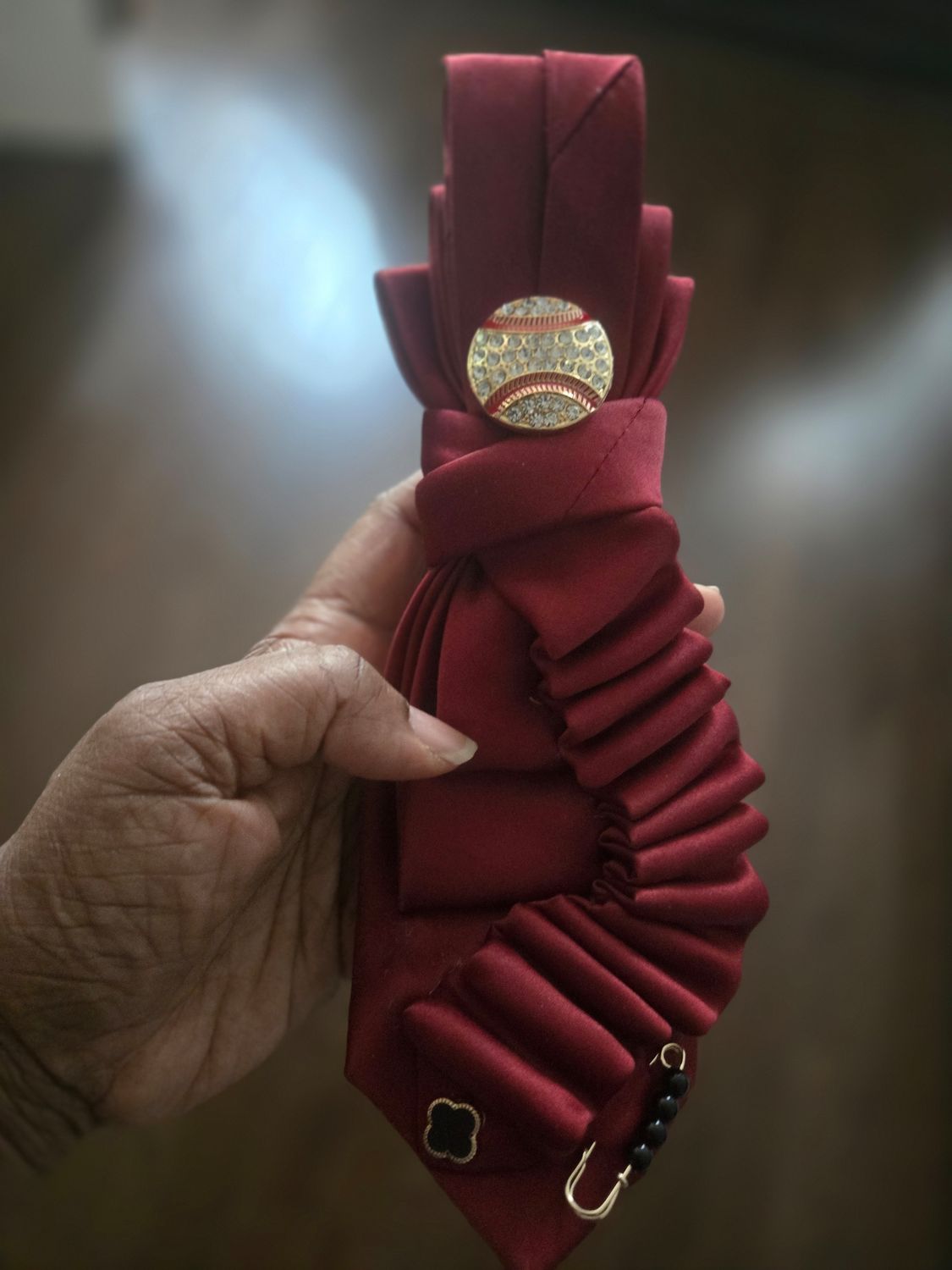 Golden Child  Ruffle tie