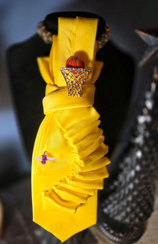 Golden Child  Ruffle tie