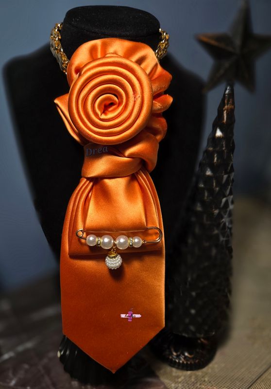 Marmalade Ruffle Flower