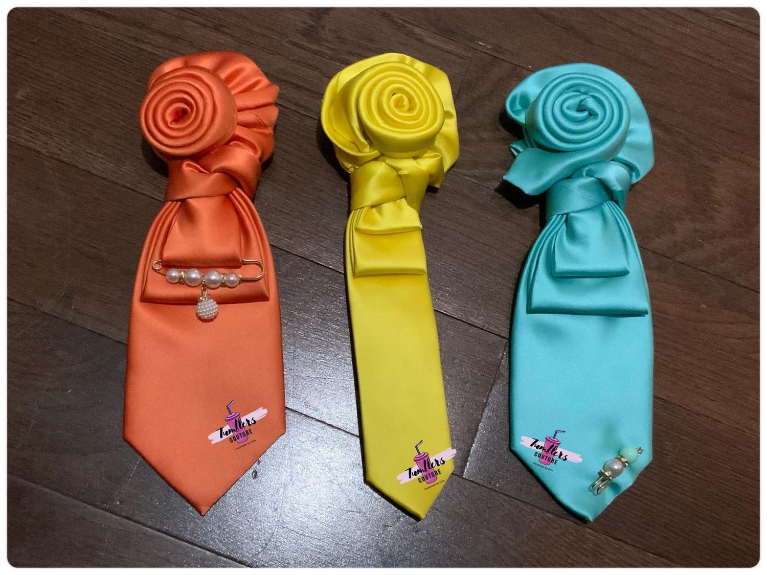 Marmalade Ruffle Flower