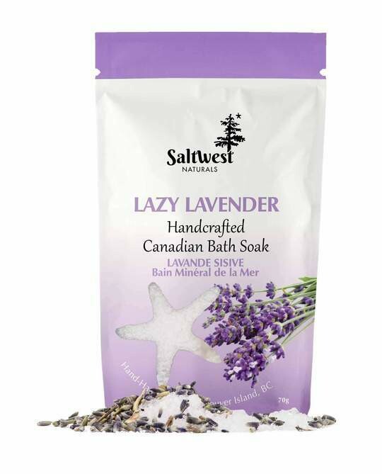 Organic Lazy Lavender Bath Soak