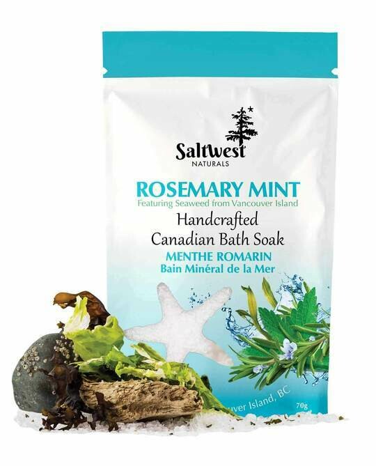 Organic Rosemary Mint Bath Soak