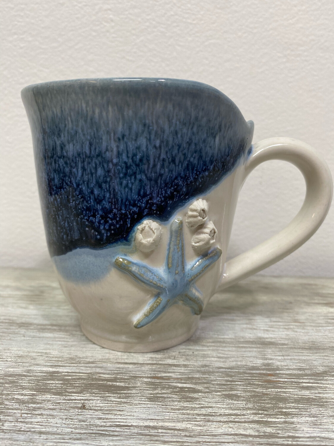 Mussels & More Blue Mug