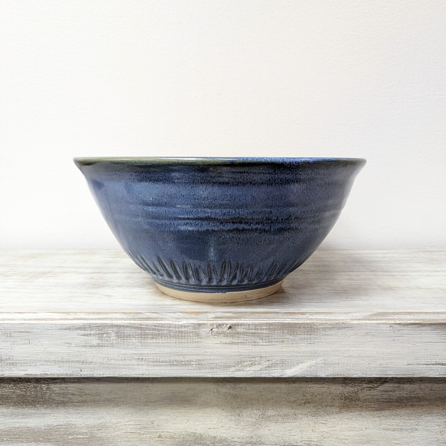 Large Blue and Green Bowl