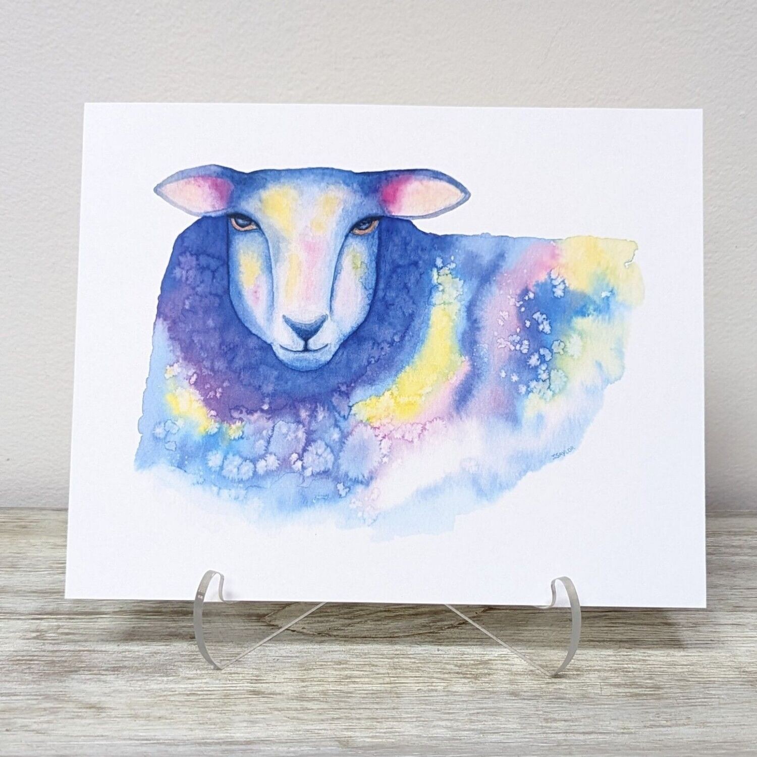 Sheep Print (8x10)