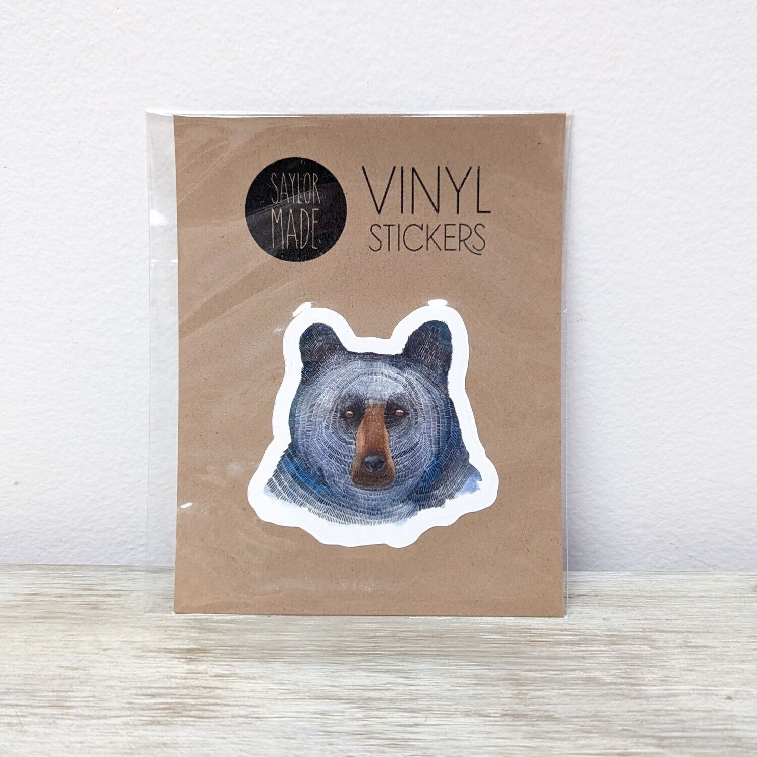 Vinyl Bear Sticker