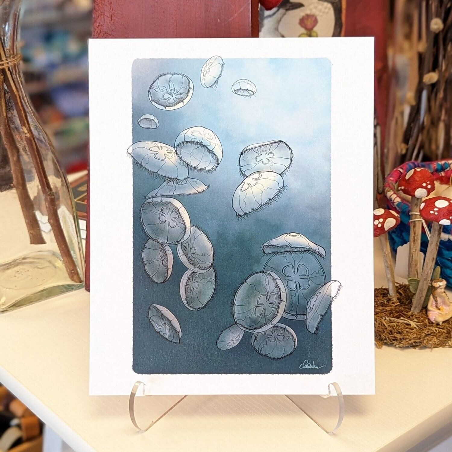 Jellyfish Print (8x10)