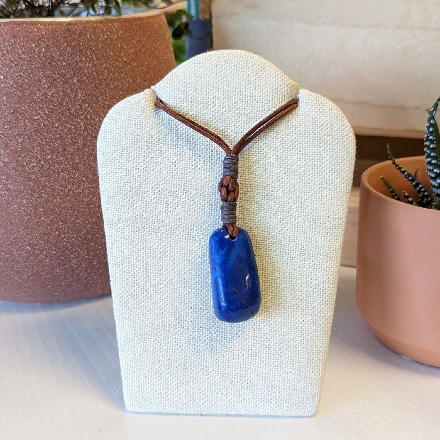 22" Lapis Lazuli Necklace