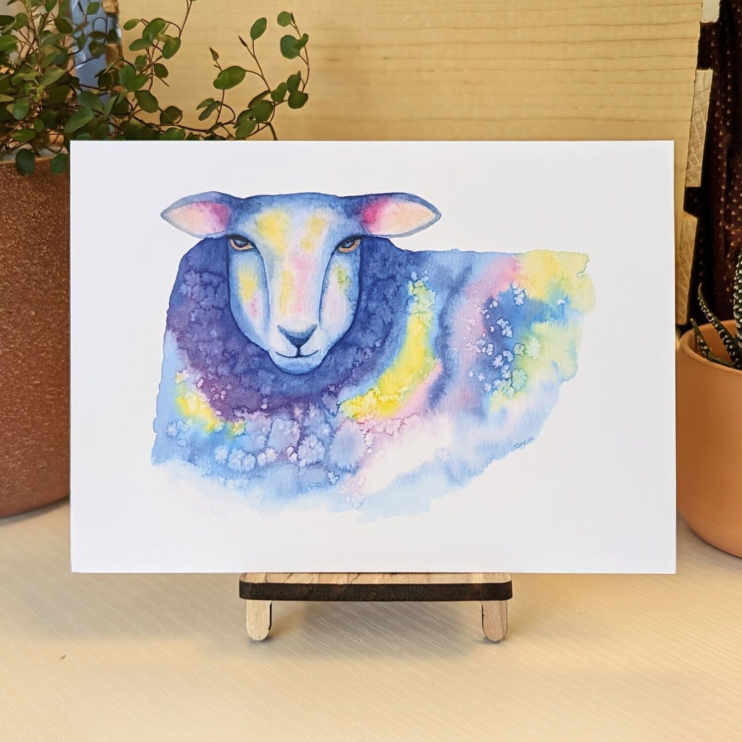 Sheep Print (5x7)