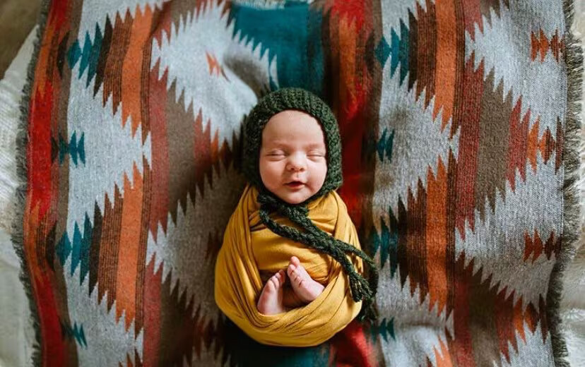 Traveller Baby Blanket
