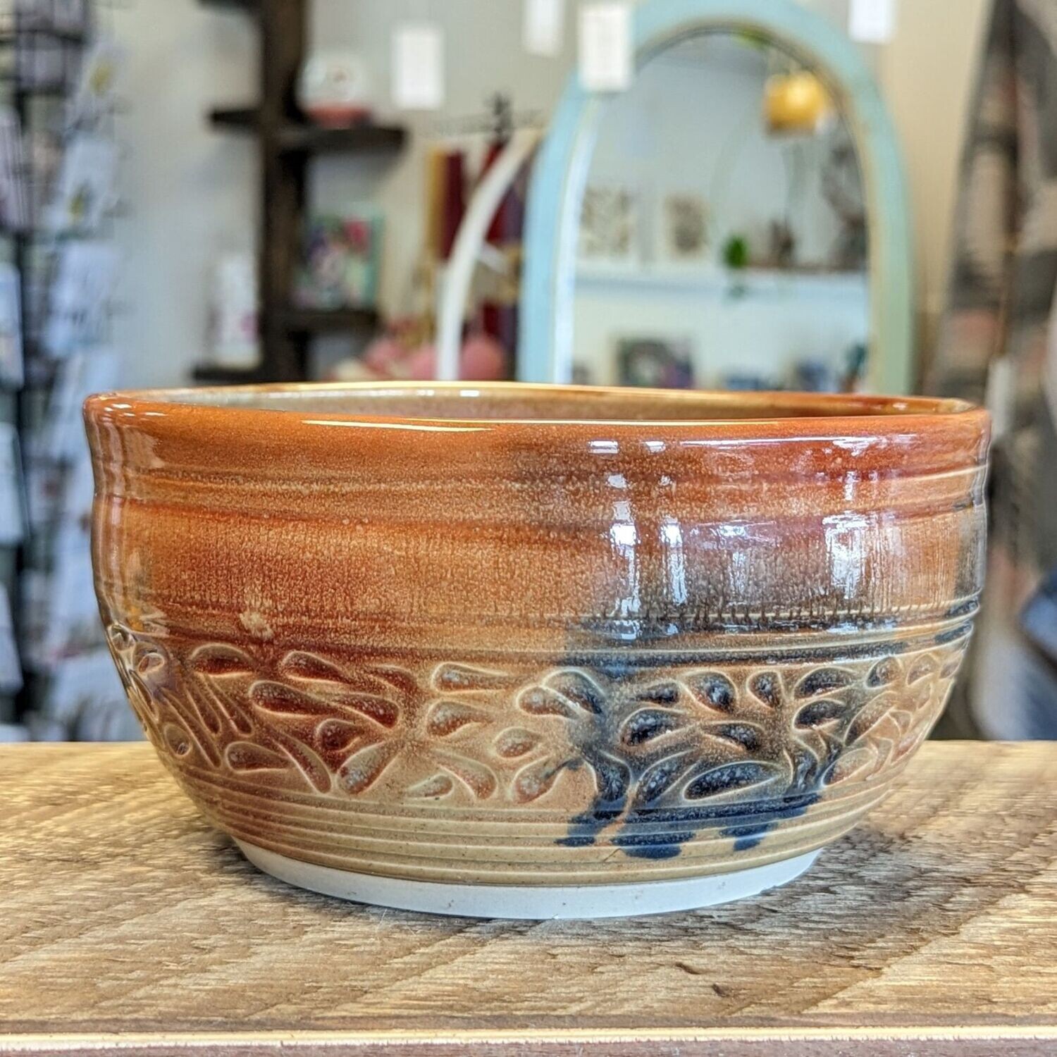 Carved Multicolour Bowl