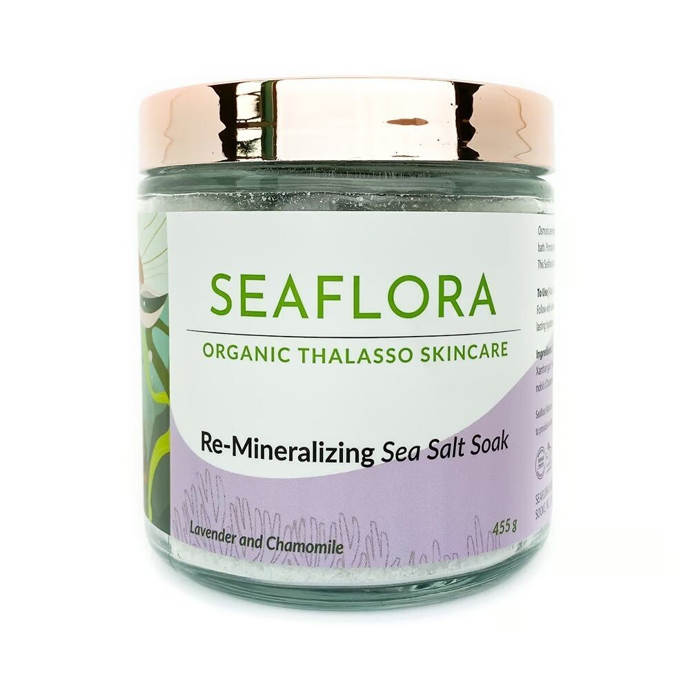 Lavender and Chamomile Sea Salt Soak