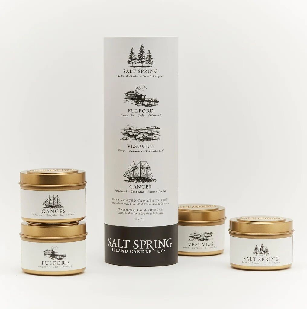 Salt Spring Candle Co. Gift Set