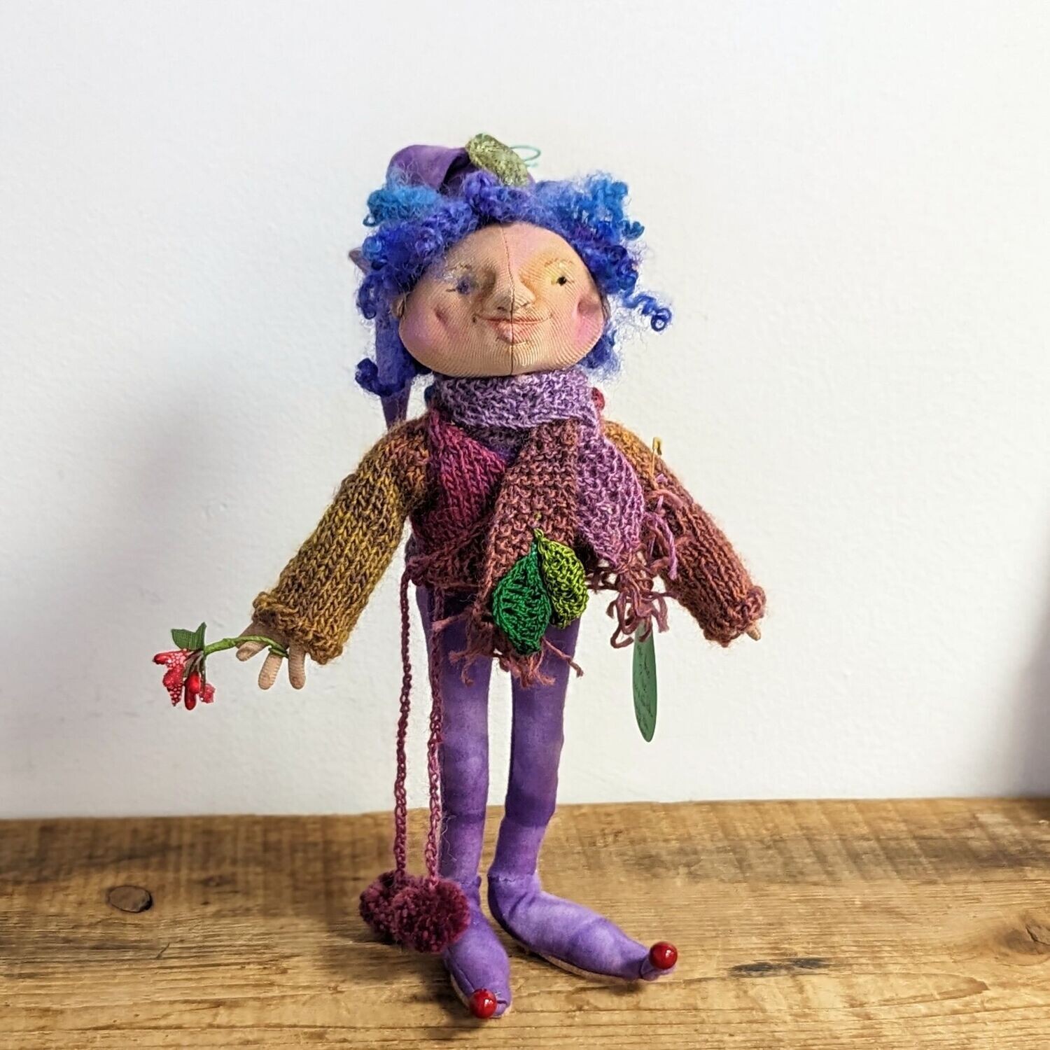 Purple Haze Pixie Art Doll