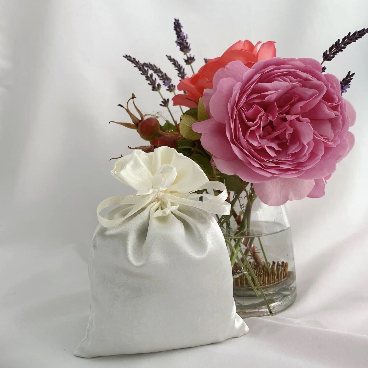 Lavender and Rose Petal Sachet