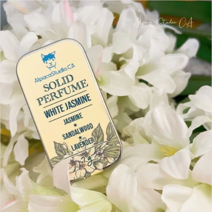 White Jasmine Solid Perfume
