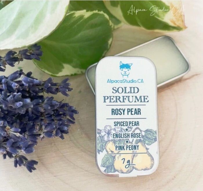Rosy Pear Solid Perfume