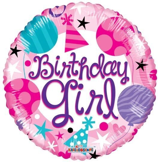 Birthday Girl 18" Balloon