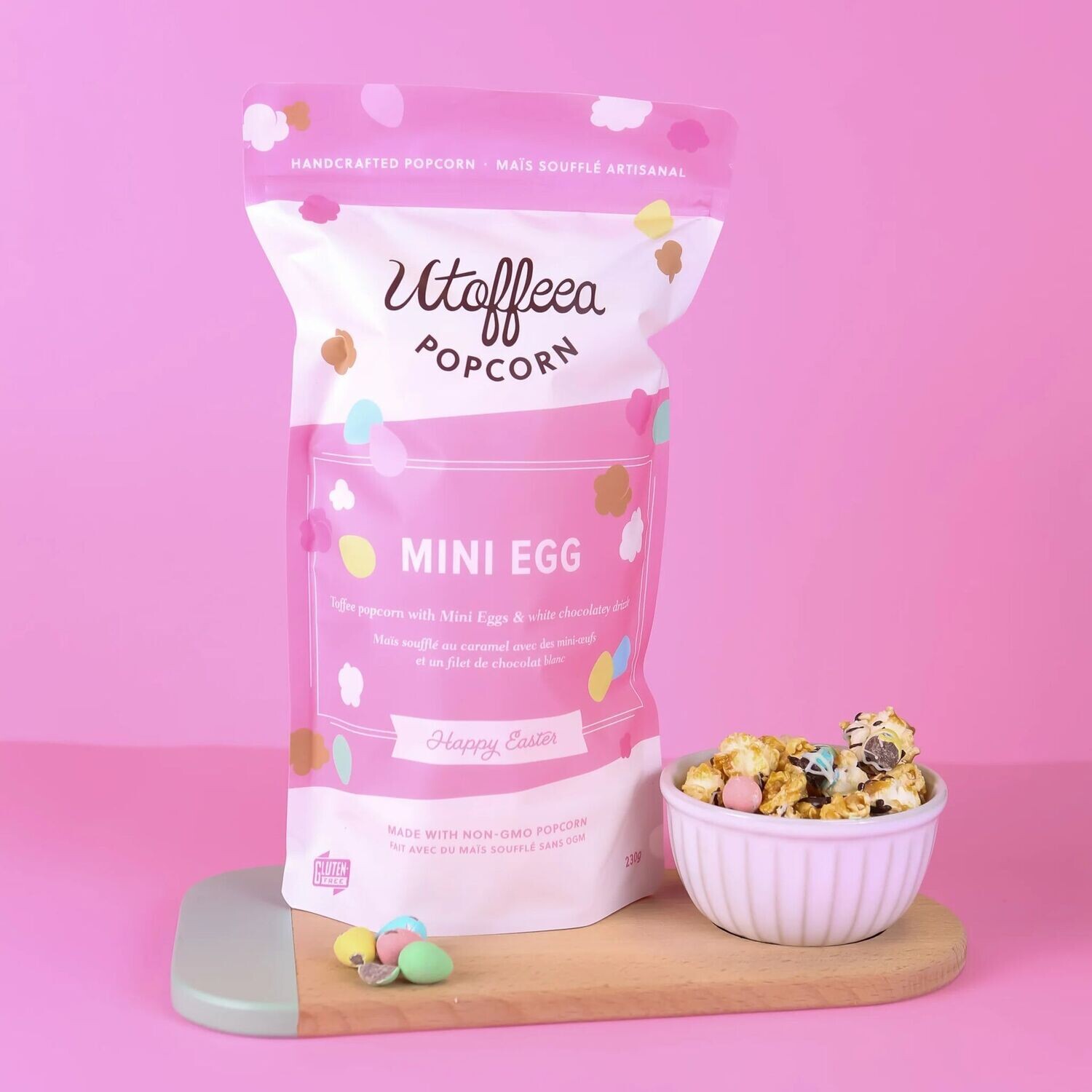 Mini Egg Toffee Popcorn 230 grams