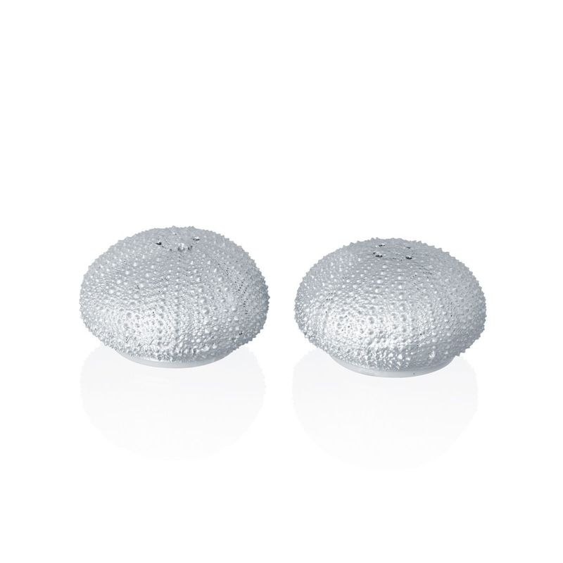 Pewter Sea Urchin Salt and Pepper Shakers