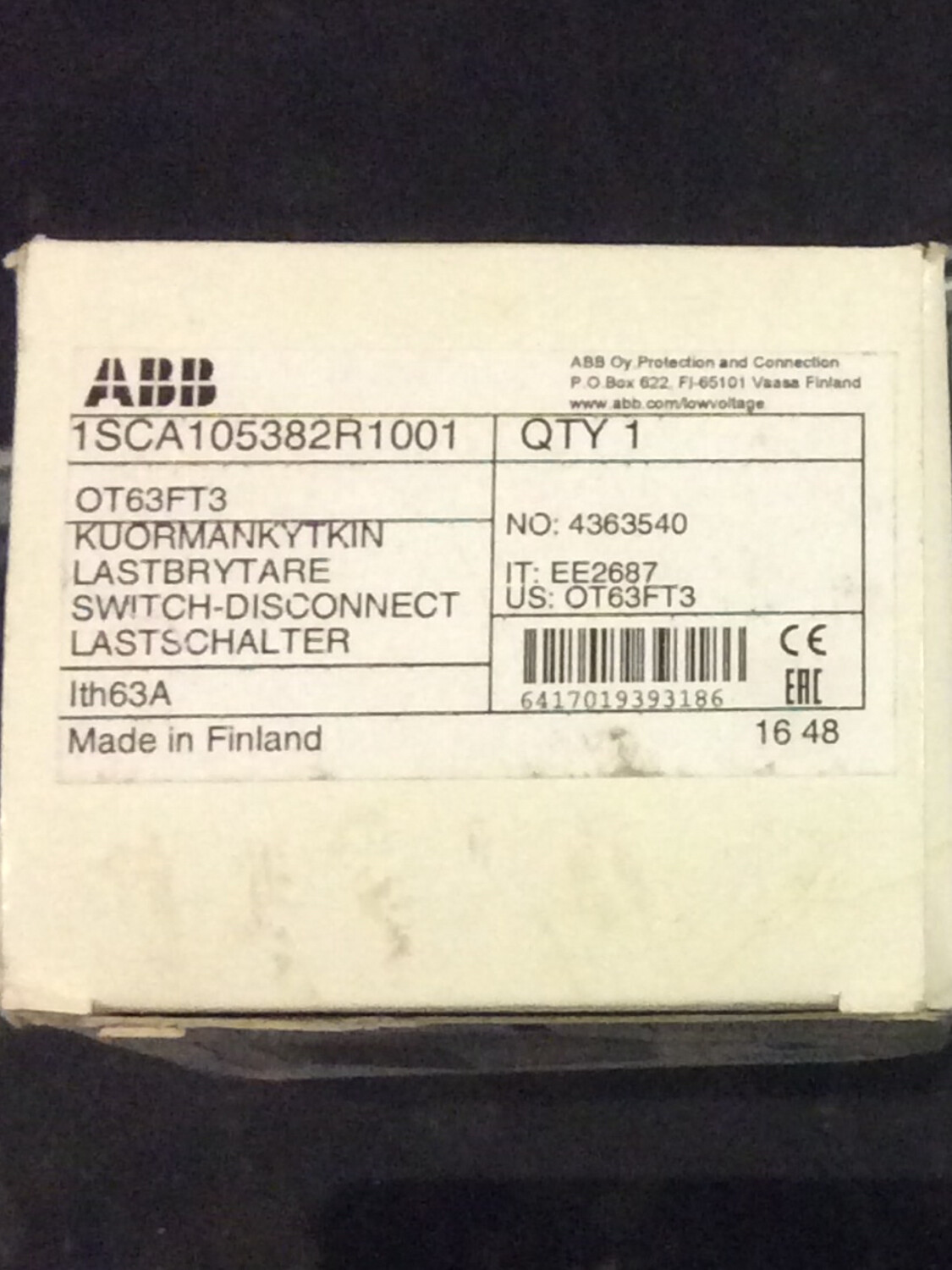 SWITCH-DISCONNECTOR