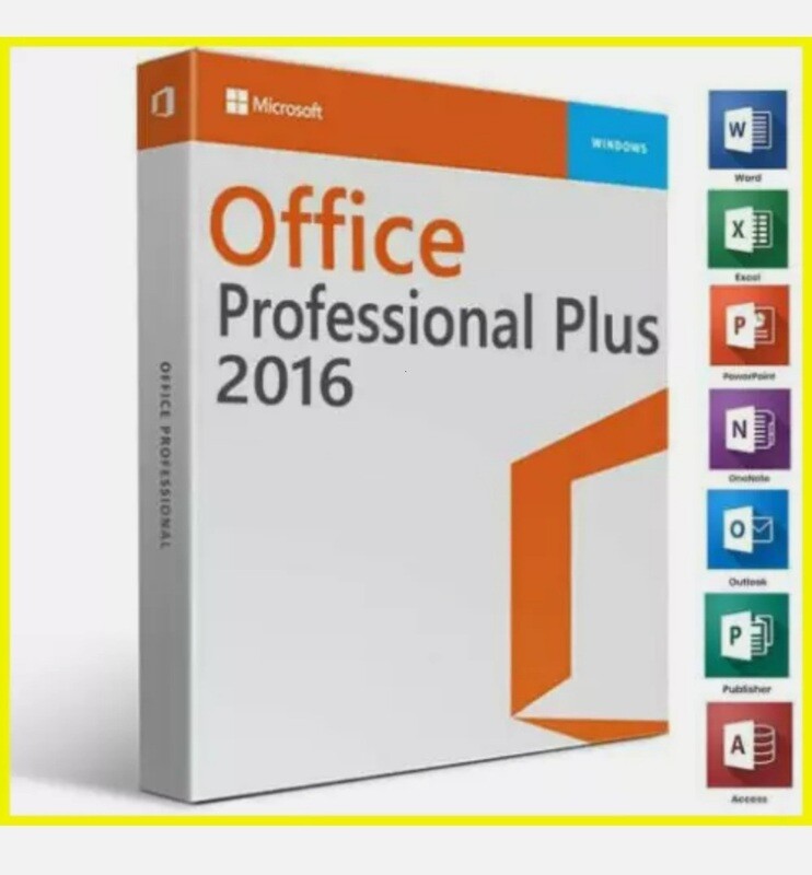 Microsoft Office 2016 Pro Plus Download and Key
 32/64 Bit License