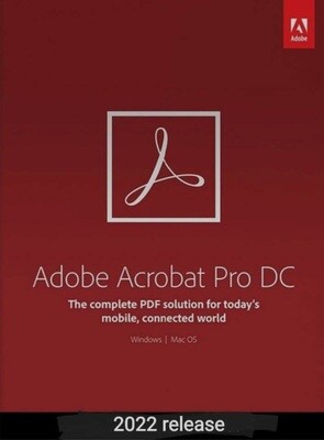 Adobe Acrobat DC 2022 Lifetime