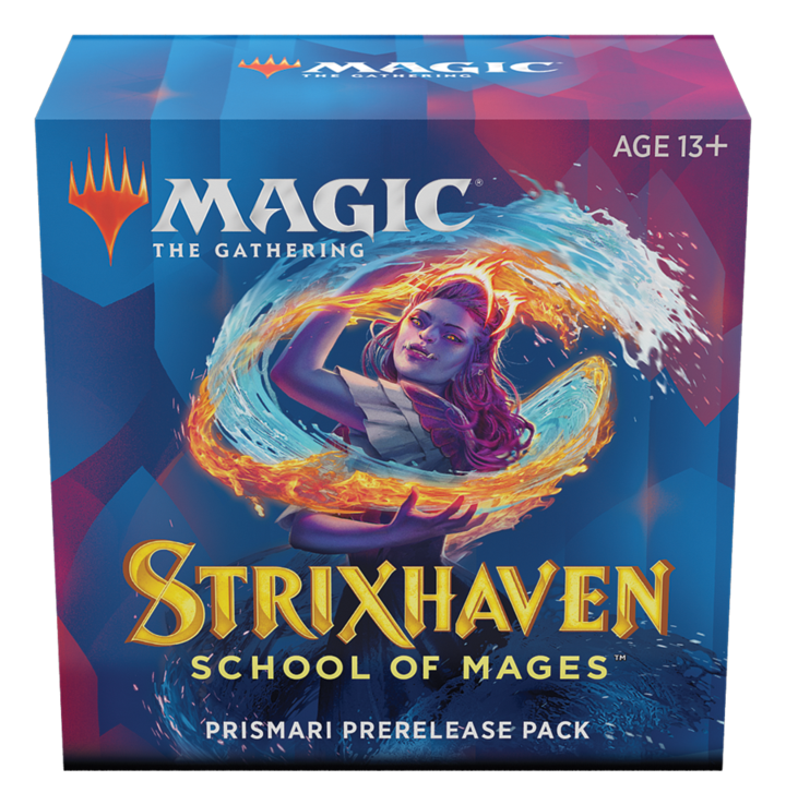 MTG - Strixhaven - At-Home Prerelease Pack - (Prismari - Blue) with 2 Bonus Packs