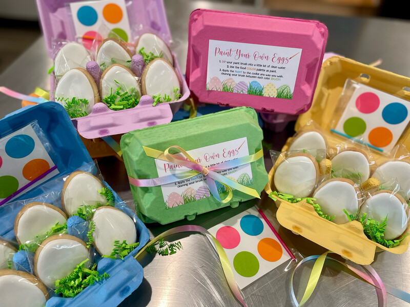 Paint Your own Egg COOKIES!