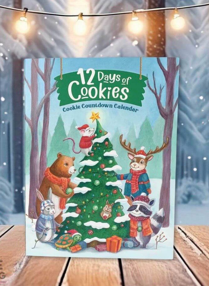 Christmas Countdown Calendar-Woodland