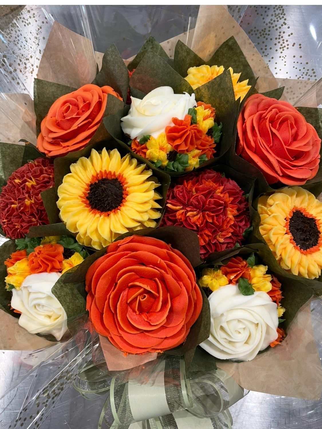 Thanksgiving Cupcake bouquet DOZEN