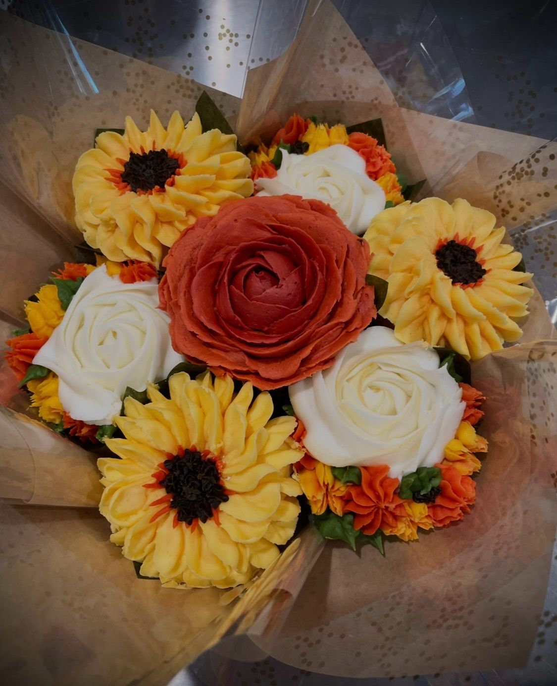 Thanksgiving Cupcake bouquet SMALL