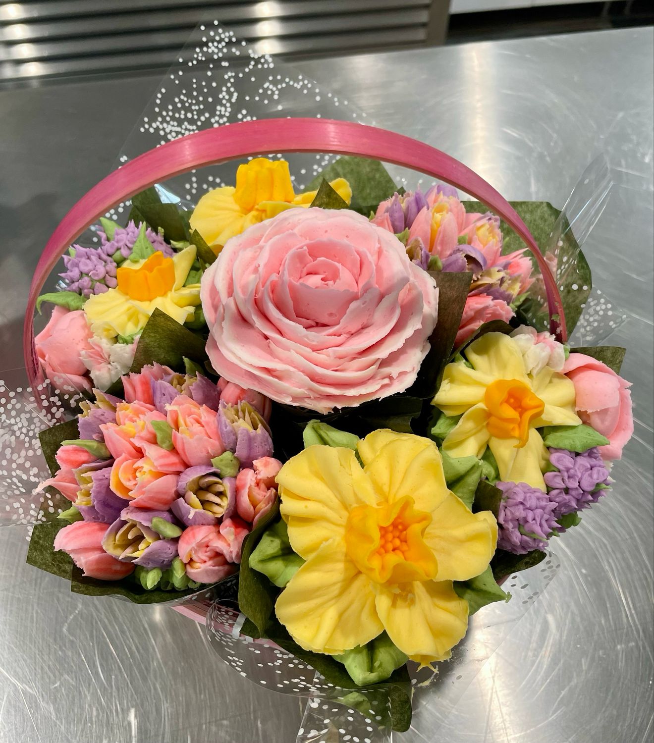 Easter Basket Cupcake bouquet PREORDER for 4/4